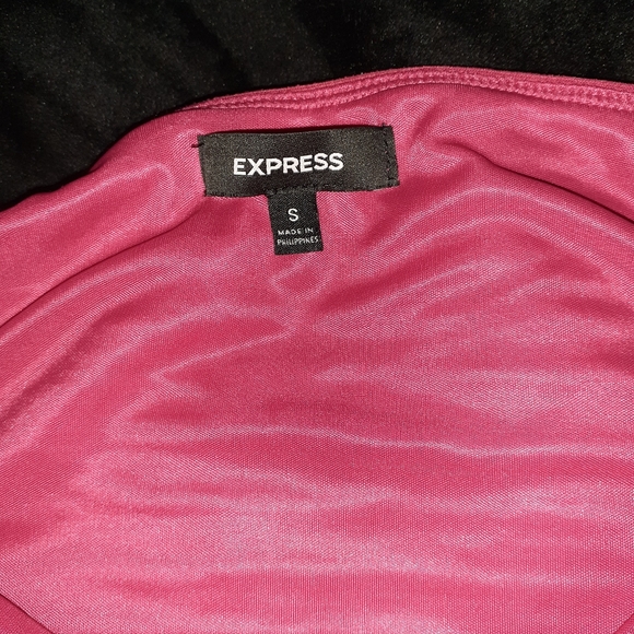 Red dress. By express sz. S - Picture 2 of 3